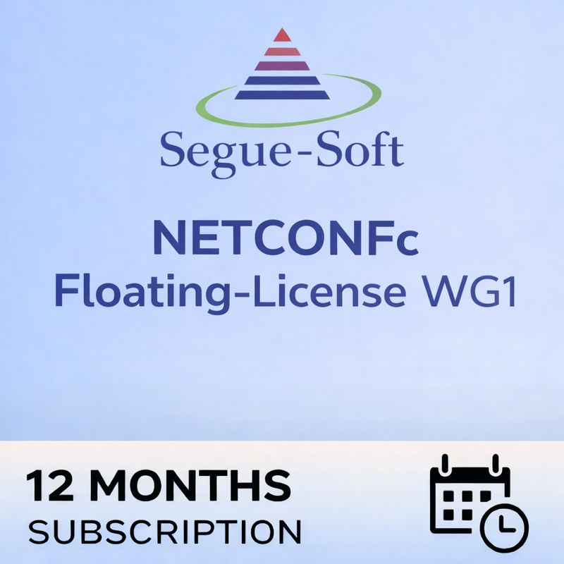 NETCONFc WG – 1 License / 12-Month Term